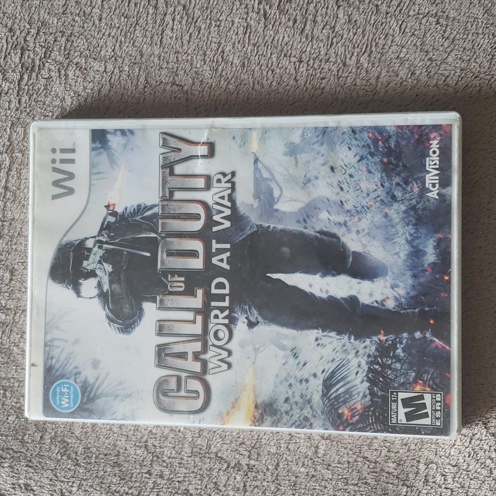 Call of Duty World at War Wii game